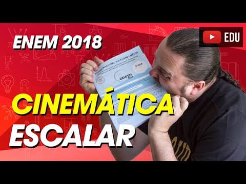 Thumbnail da aula: Velocidade | frequência | MU | Comentário Física ENEM 2018 questão 107 prova Cinza
