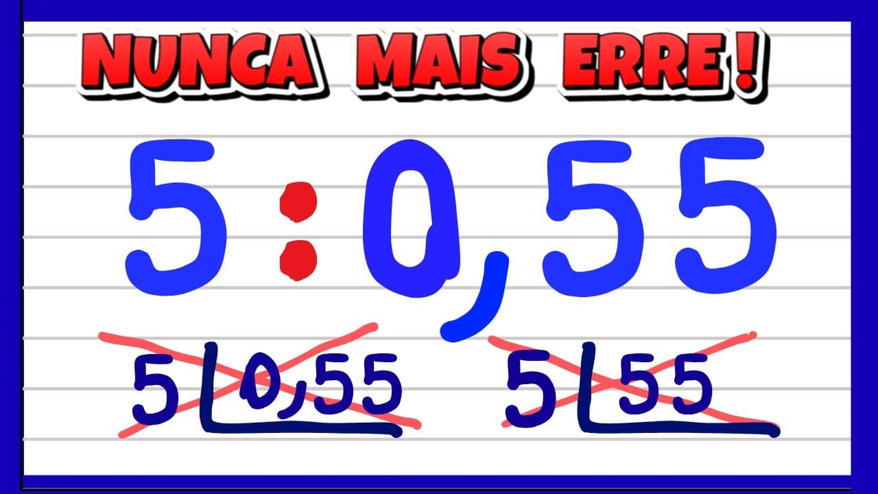 Thumbnail: NUNCA MAIS ERRE DIVISÃO! APRENDA COMO FAZER DIVISÃO!