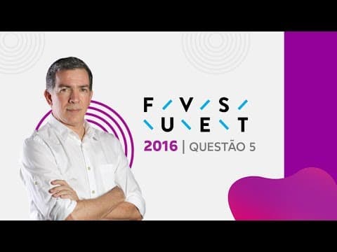 Thumbnail da aula: Fuvest 2016 Segunda Fase | Q5 | Professor Pinguim | Em janeiro de 2016, a nave espacial New