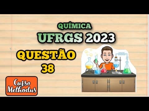 Thumbnail da aula: Questão 38 de 2023 prova de Química UFRGS - O citronelol, composto representado abaixo, cujo nome
