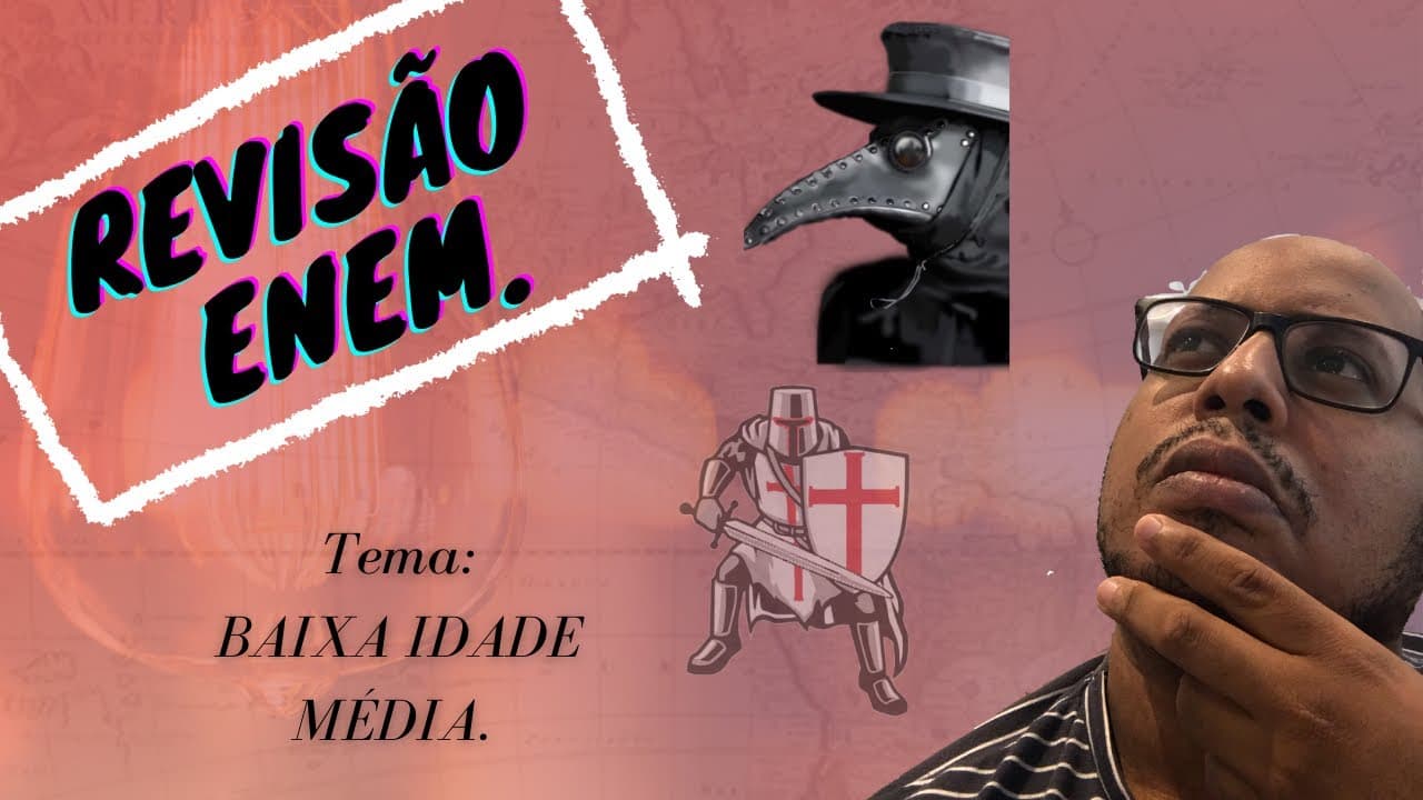 Thumbnail: BAIXA IDADE MÉDIA - REVISÃO ENEM - RESOLUÇÃO DE QUESTÕES.