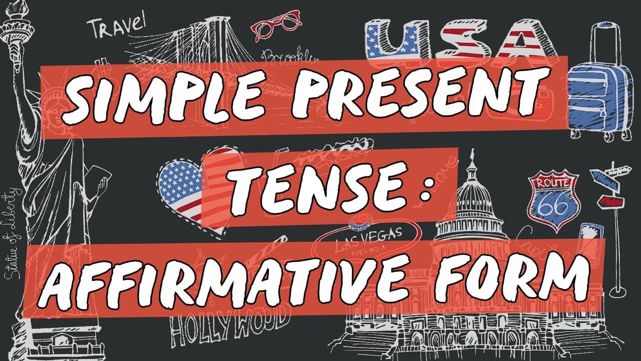 Thumbnail: Simple Present Tense: Affirmative Form - Brasil Escola