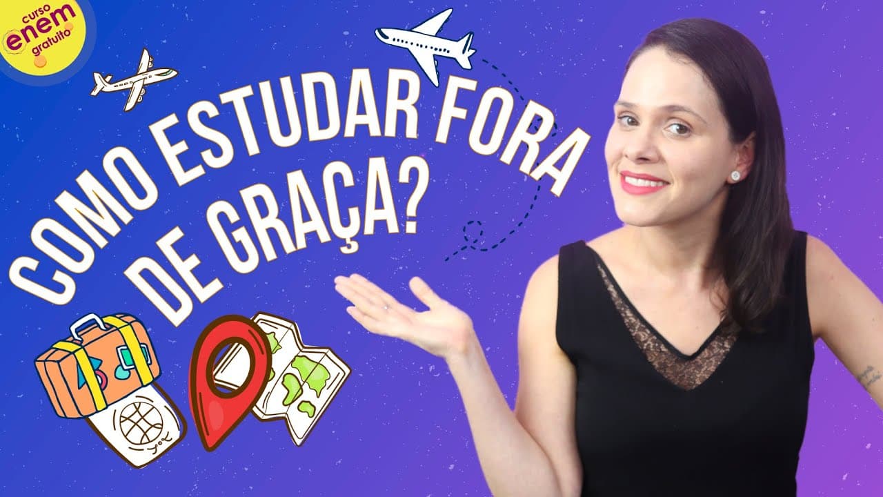 Thumbnail: COMO ESTUDAR FORA DE GRAÇA? DICAS PARA ESTUDAR NO EXTERIOR SEM PAGAR NADA!