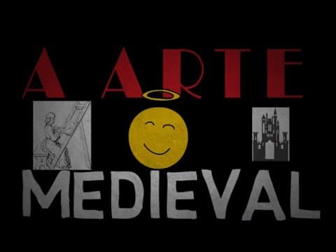 Thumbnail da aula: VAMOS CONHECER A ARTE MEDIEVAL? - ROMÂNICA E GÓTICA