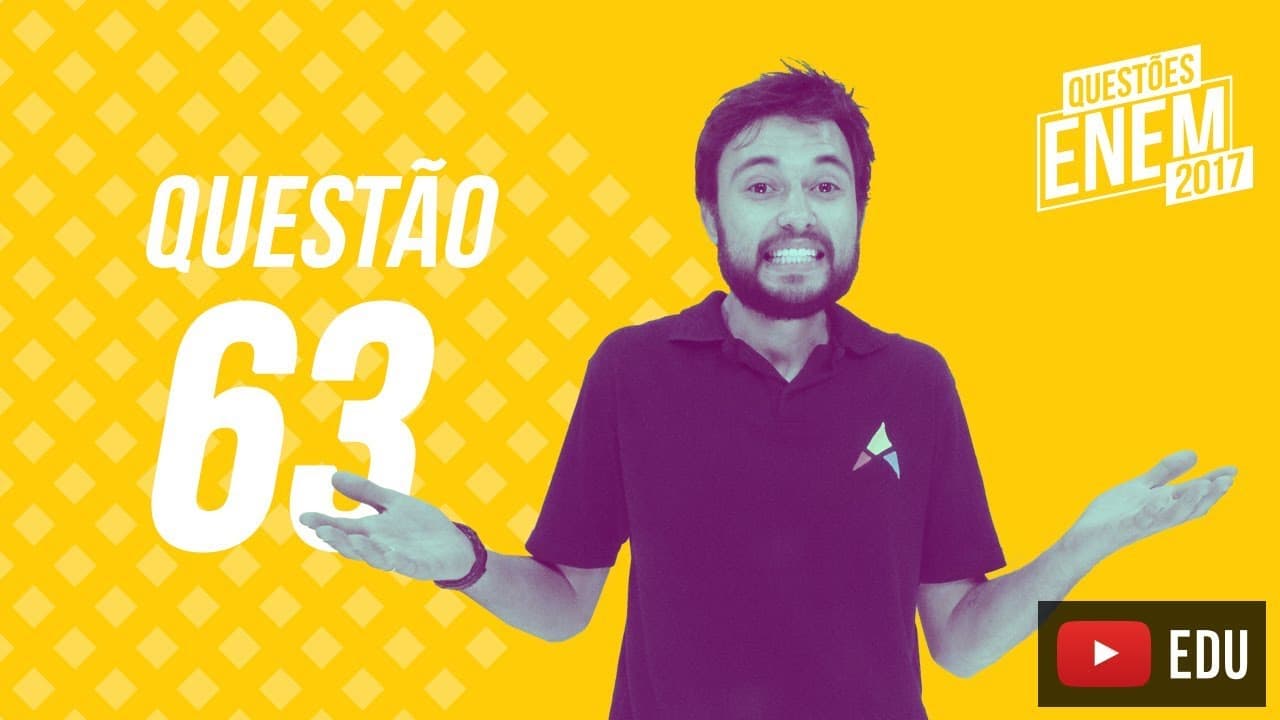 Thumbnail: Enem 2017 - Ciências Humanas | Questão 63 (Caderno Amarelo)