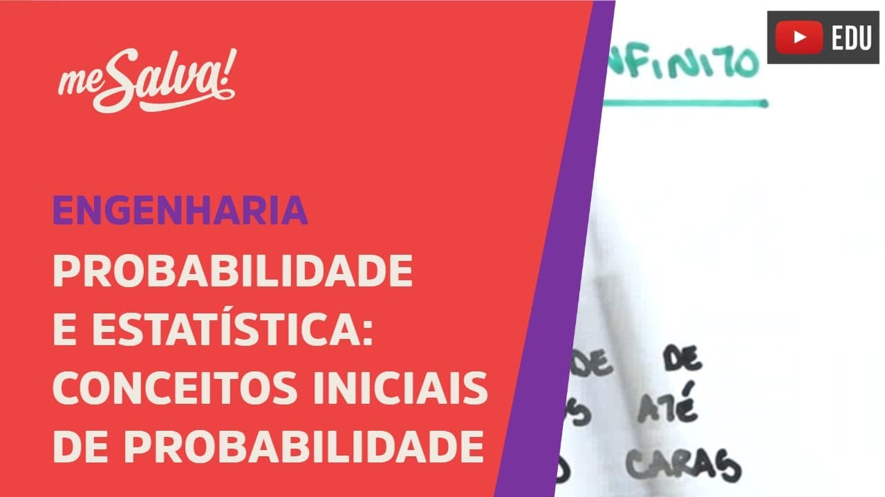 Thumbnail: Me Salva! PBB01 - Conceitos Iniciais de Probabilidade - Probabilidade e Estatística