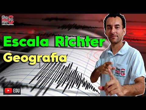 Thumbnail da aula: Mas o que é Escala Richter | Geografia | Terremotos | Geologia | Sismógrafo