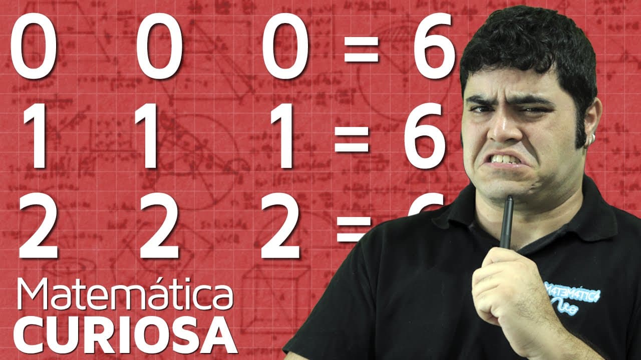 Thumbnail: Você Consegue Resolver o Desafio do 6? | Matemática Rio