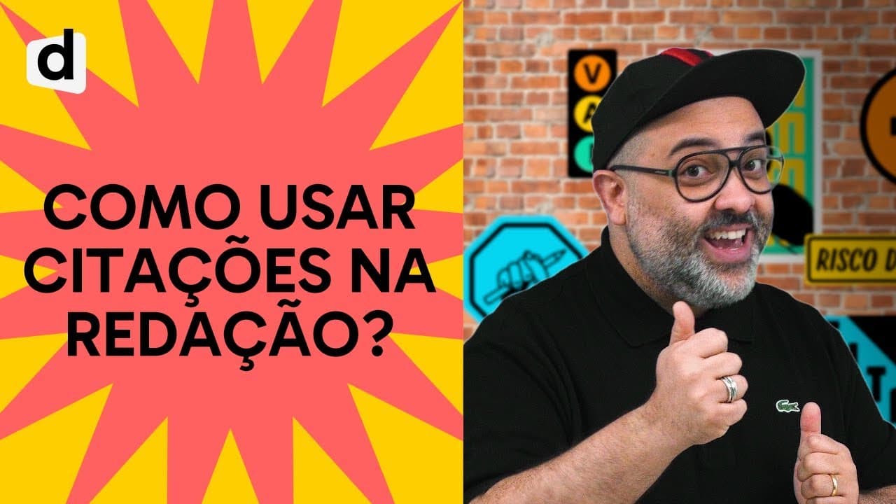 Thumbnail: 40 CITAÇÕES PARA USAR NA SUA REDAÇÃO | PLANTÃO DESCOMPLICA