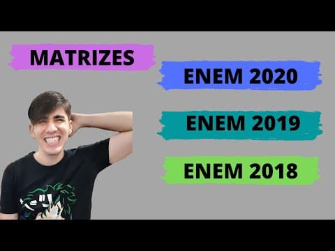 Thumbnail da aula: 2) (Enem 2020) - Uma empresa avaliou os cinco aparelhos de celulares (T1, T2, T3, T4 e T5) mais...