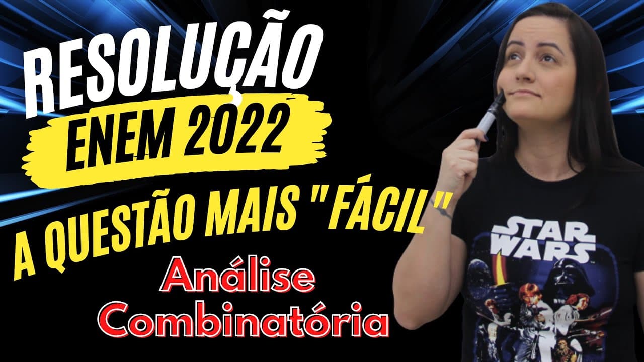 Thumbnail: ENEM 2022 - Q142 (Caderno Azul) - Uma montadora de automóveis divulgou que oferta a seus clientes