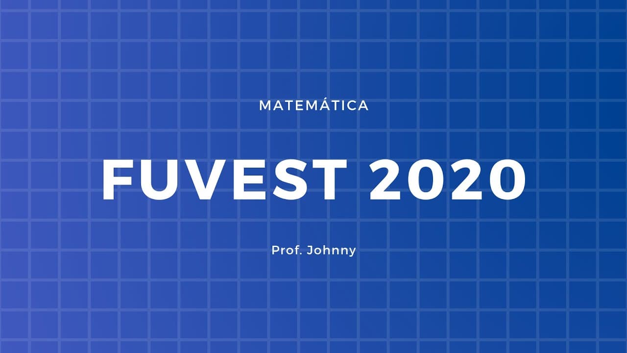 Thumbnail: FUVEST 2020 - As possíveis soluções, em polegadas (inches, em inglês)... - Prof. Johnny