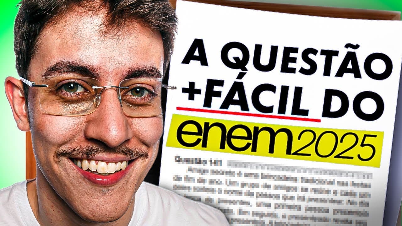 Thumbnail: Questãozinha manha de circuitos elétricos no ENEM 2025