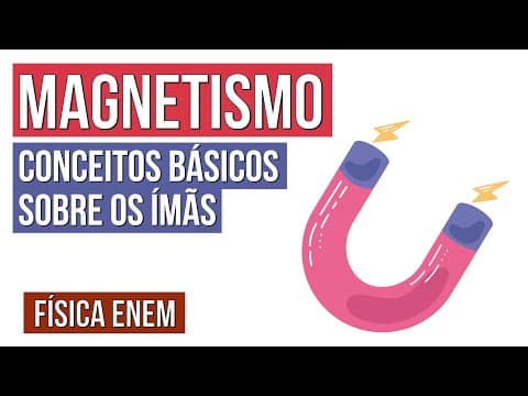 Thumbnail da aula: MAGNETISMO: conceitos básicos sobre os ímãs | Física para o Enem | Flaverson Messias Batista
