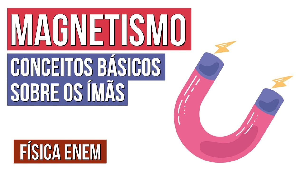 Thumbnail: MAGNETISMO: conceitos básicos sobre os ímãs | Física para o Enem | Flaverson Messias Batista