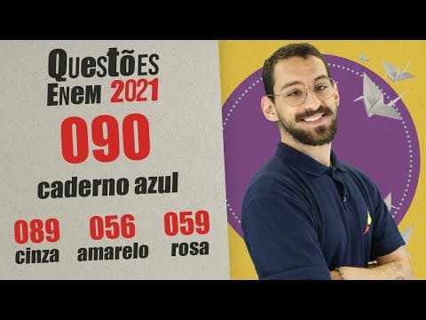 Thumbnail da aula: ENEM 2021 | Trabalho escravo | Questão 90