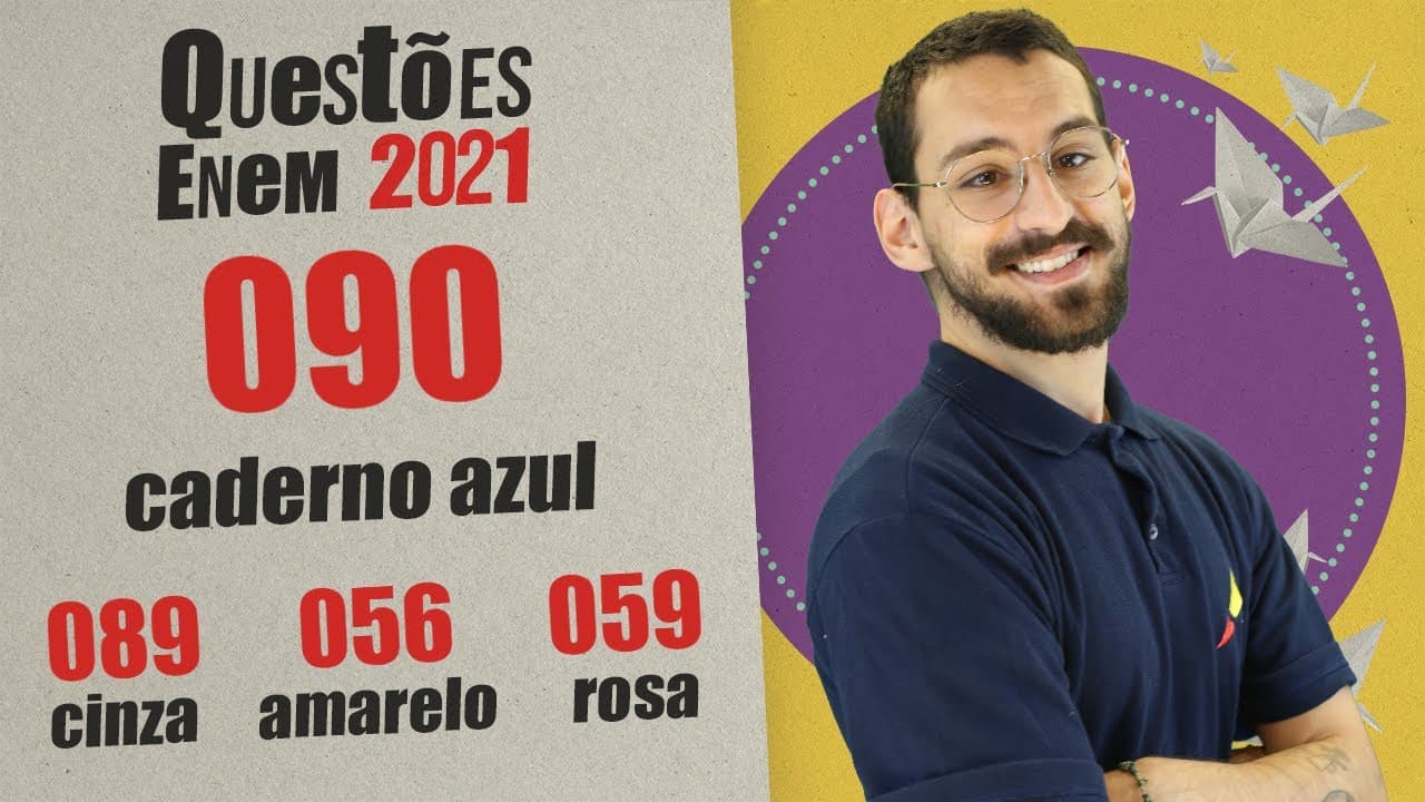 Thumbnail: ENEM 2021 | Trabalho escravo | Questão 90