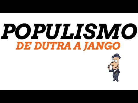 Thumbnail da aula: Populismo no Brasil: De Dutra à Ditadura Militar (1946-1964)