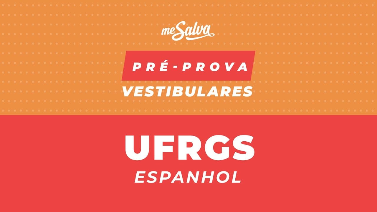Thumbnail: PRÉ-PROVA ESPANHOL UFRGS 2020