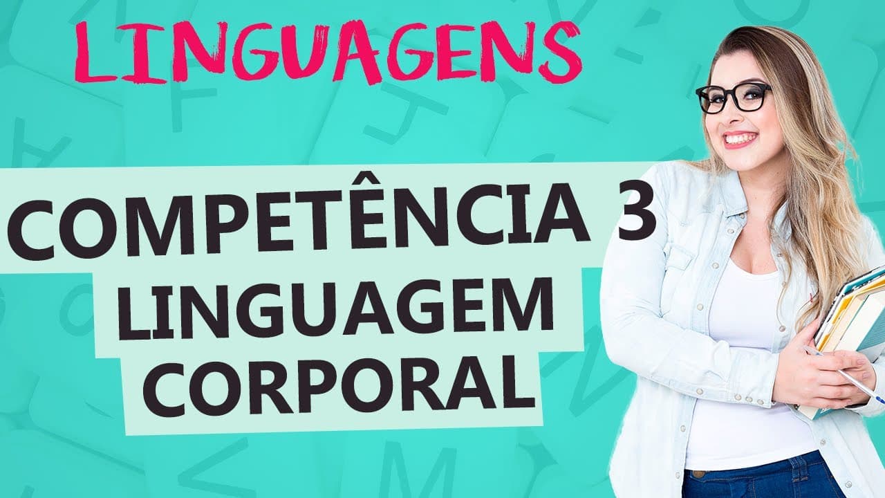 Thumbnail: COMPETÊNCIA 3 DA PROVA DE LINGUAGENS - ENEM - Aula 3 - Profa. Pamba - Linguagens