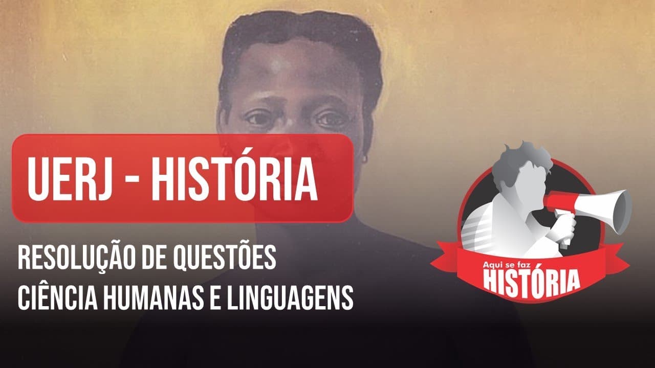 Thumbnail: UERJ 2023 Questão 55 1º EXAME DE QUALIFICAÇÃO   História    Escravidão Período colonial