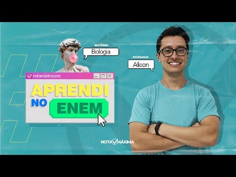 Thumbnail da aula: A questão mais difícil de Biologia do ENEM 2020 - Aprendi no ENEM | Prof. Alison