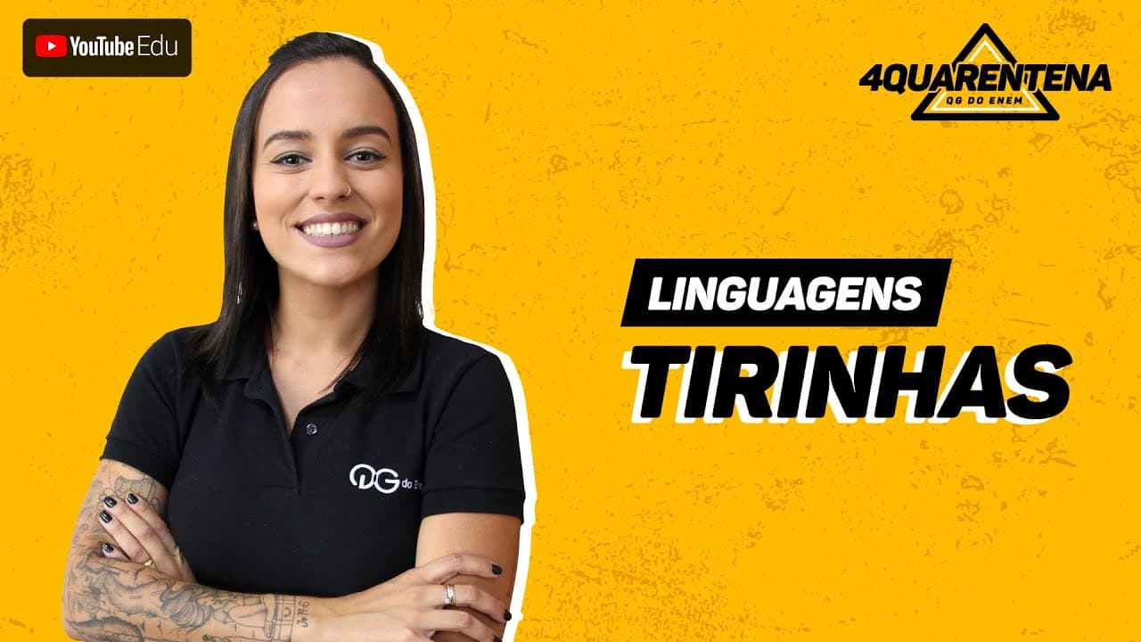 Thumbnail: QUARENTENA: Tirinhas | Linguagens
