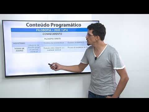 Thumbnail da aula: Filosofia - Filosofia para UFU 2020 - Prof. Flávio