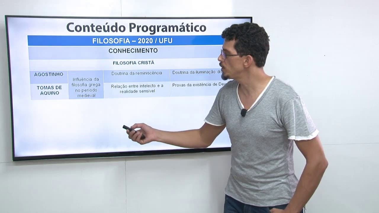 Thumbnail: Filosofia - Filosofia para UFU 2020 - Prof. Flávio