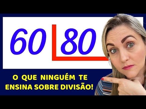 Thumbnail da aula: 🤯😱 SIMPLIFICANDO ANTES DE DIVIDIR!! Matemática básica todo dia.📚🚀