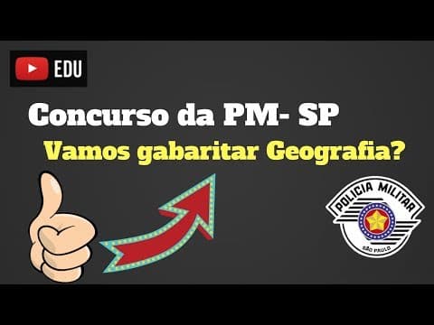 Thumbnail da aula: |Concurso da PM-SP Soldado 2023 |Geografia| Globalização|