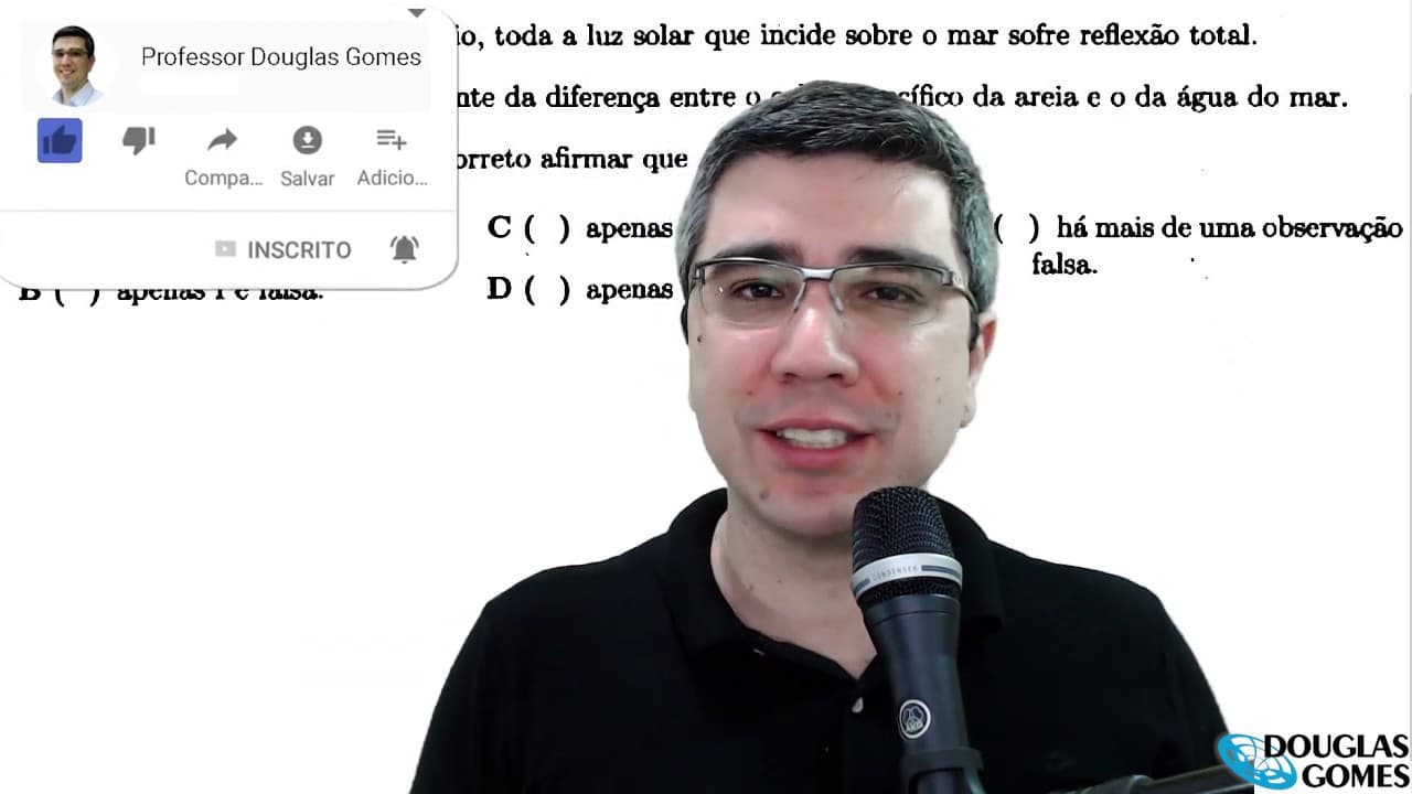 Thumbnail: ITA 2019 Vestibular Fase 1 Questão 01