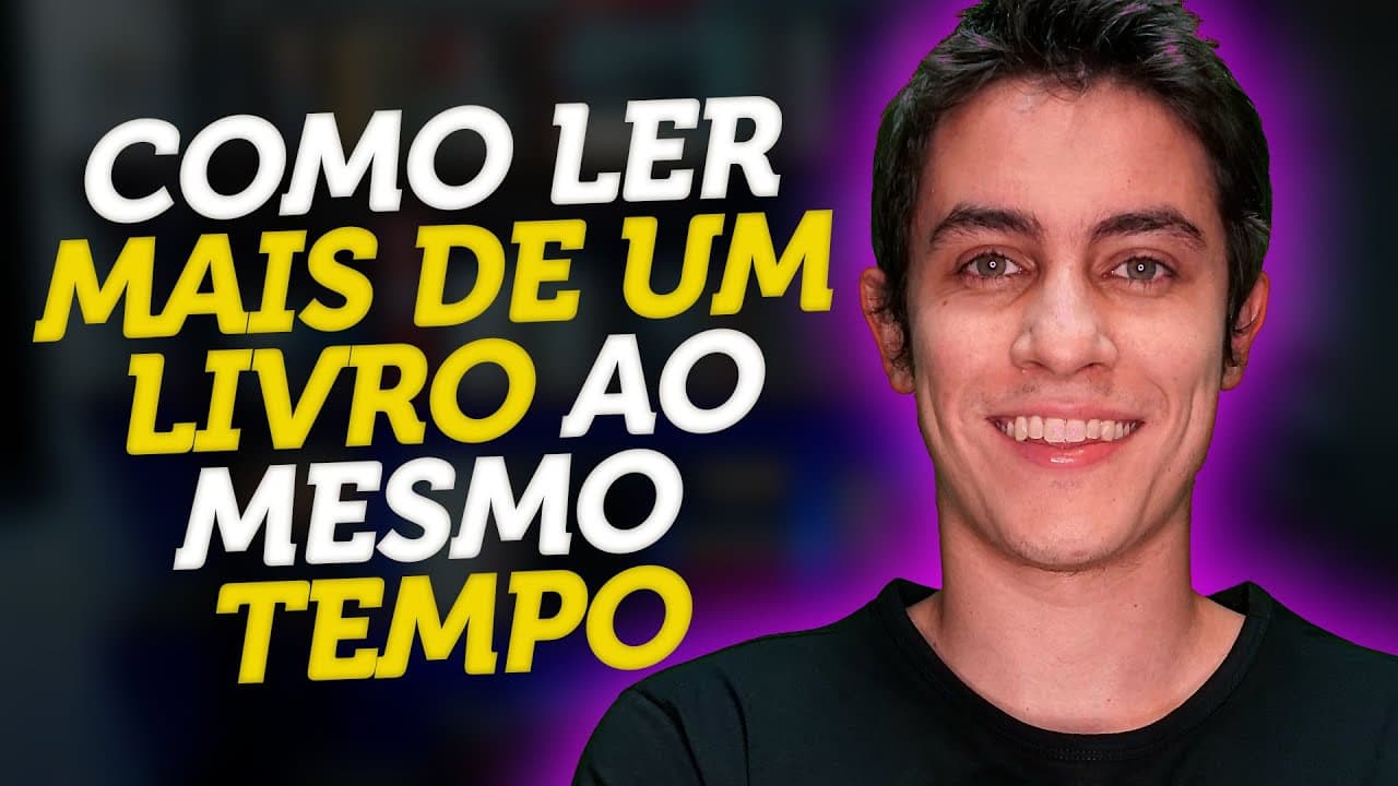 Thumbnail: Como ler mais de um livro ao mesmo tempo (hábitos de leitura, RVA03)