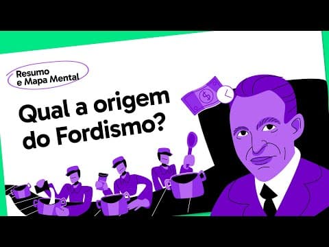 Thumbnail da aula: Como Henry Ford Criou o Fordismo e Transformou a Indústria | Geografia para o ENEM