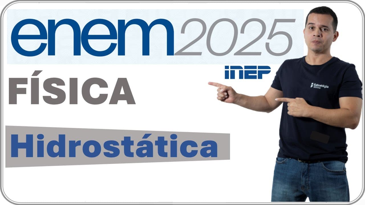 Thumbnail: ENEM 2025 | QUESTÃO 118 |  A LAJE DE UM DEPÓSITO DE BEBIDAS TEM 50M2 DE ÁREA ÚTIL