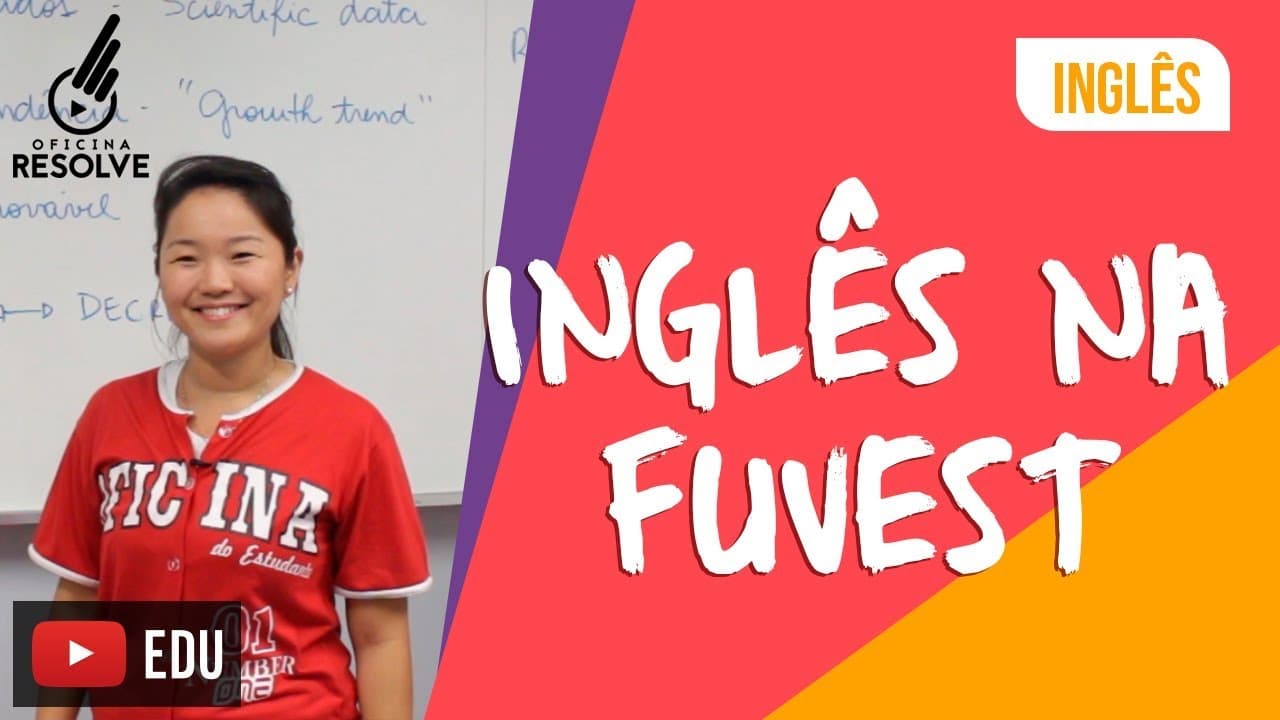 Thumbnail: FUVEST - O QUE ESPERAR DA PROVA DE INGLÊS