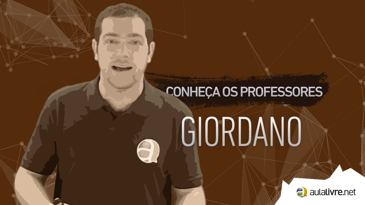 Thumbnail: Conheça os Professores #16 - Giordano Bombardelli - Geografia - Guerra Fria