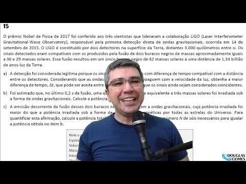 Thumbnail da aula: Fuvest 2018  Fase 2 Dia 2 Questão 15 Correção/comentário/resolução