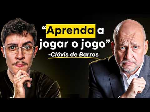 Thumbnail da aula: "Você é um INSIGNIFICANTE" - Clóvis de Barros explica a dura realidade de APRENDER A JOGAR O JOGO