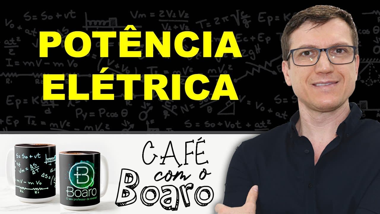 Thumbnail: POTÊNCIA ELÉTRICA - Eletrodinâmica - EXERCÍCIOS para REVISÃO de FÍSICA - EXC070
