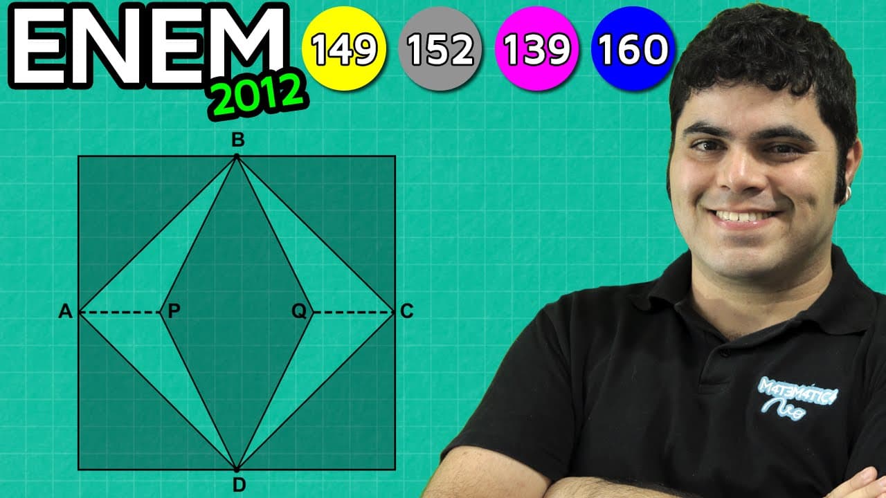 Thumbnail: ENEM 2012 Mathematics #25 - Area of ​​a Triangle