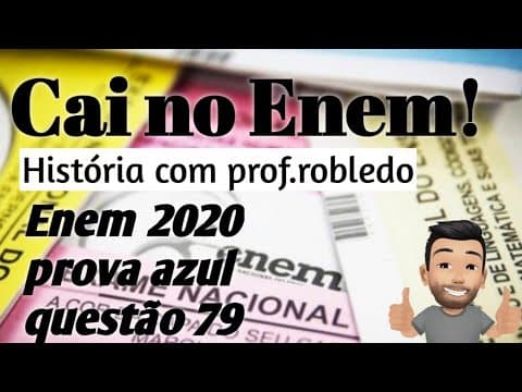 Thumbnail da aula: Enem 2020 - Escravidão