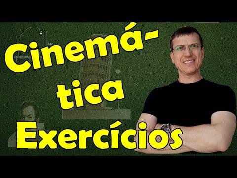 Thumbnail da aula: Conceitos iniciais - CINEMÁTICA - Aula 1 - Questão 2 - Prof. Marcelo Boaro