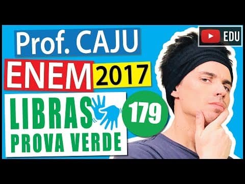Thumbnail da aula: [ENEM Libras 2017] 179 📗 RAZÃO E PROPORÇÃO Atualmente, muitas pessoas procuram realizar uma dieta