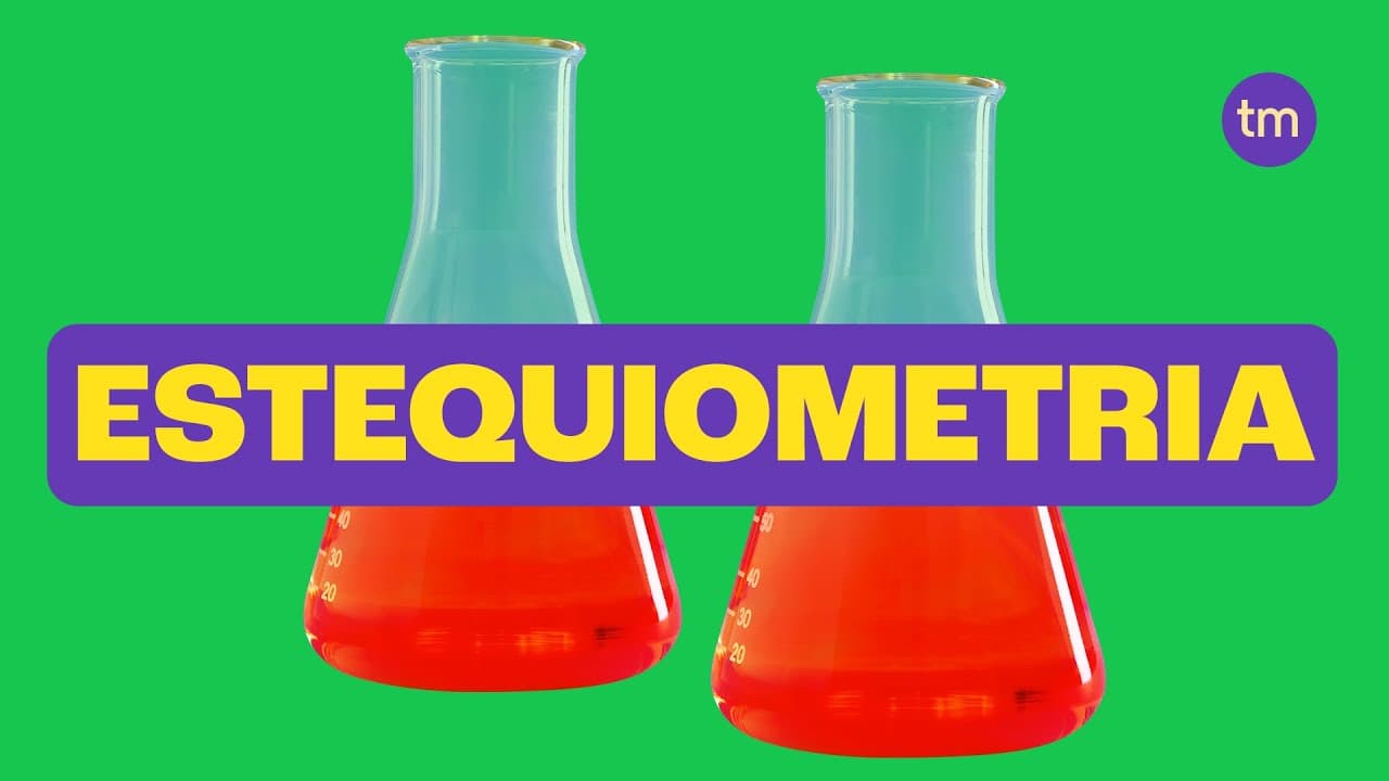 Thumbnail: ESTEQUIOMETRIA na Prática: Como Calcular?