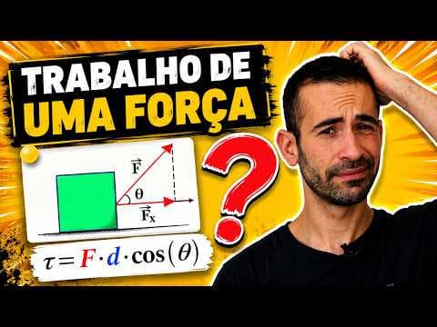 Thumbnail da aula: COMO CALCULAR O TRABALHO DE UMA FORÇA? - [FÍSICA DO ZERO]
