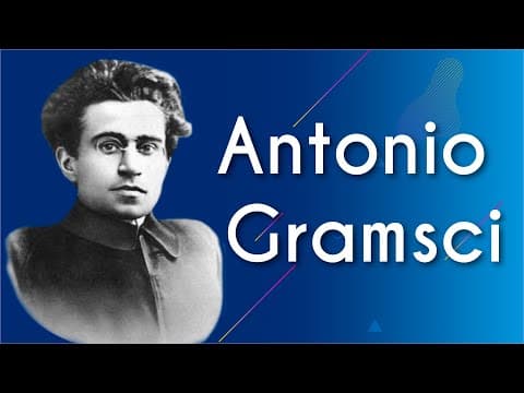 Thumbnail da aula: Antonio Gramsci - Brasil Escola