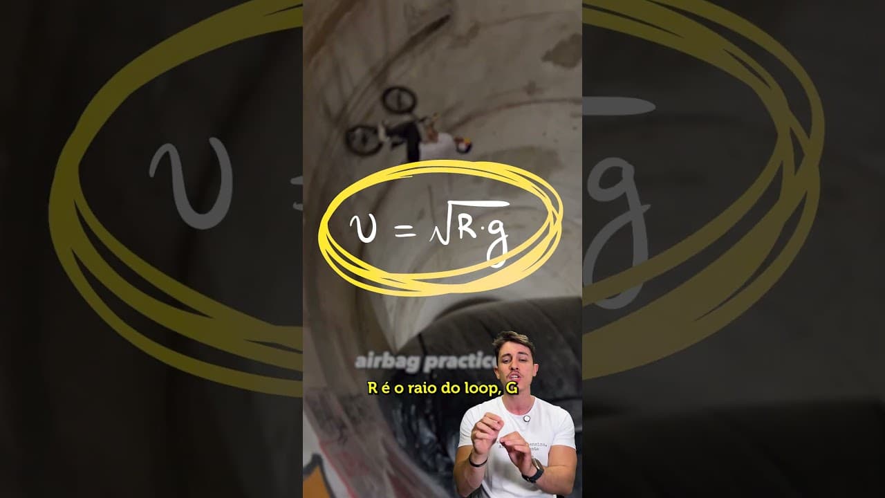 Thumbnail: Fazer esses cálculos é muito mais fácil que fazer essas manobras, uai 🤯