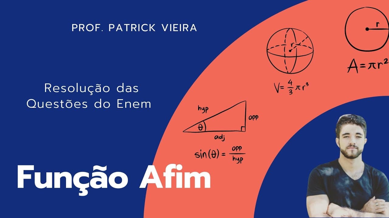 Thumbnail: Resolução das Questões do Enem (Função Afim)