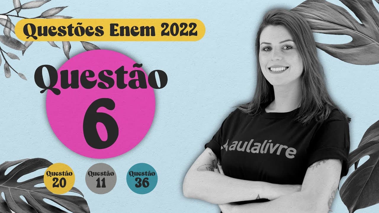 Thumbnail: ENEM 2022 | Gêneros textuais | Questão 6